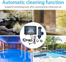 ZIJINGM Saltwater Chlorinator,Salt Water Pool Chlorinator System,10/15/20/30/50 G/H Saltwater Pool System,Salt Chlorine Generator Suitable for Home Pool Hot Tub Spa,Spa,15g/h (Size : 50g/h)