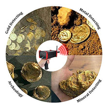 DFEDHF Lightweight Metal Detector with All-Metal, Detecting with High Sensitivity, Gold Silver Gem Diamond Metal Detector Handheld Long Range Underground