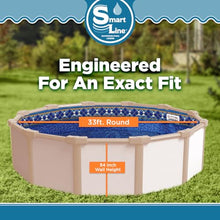 Smartline 33 ft Round Swimming Pool Liner | Island Tile