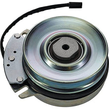 Stens 255-976 PTO Clutch Compatible with/Replacement for Hustler 605827K, Warner 5219-193 Pigtail Included, Belt Width 1/2" or 5/8", Pulley Diameter 5 3/4" Lawn Mowers Black