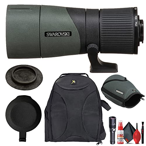SWAROVSKI OPTIK ATX/STX/BTX 65mm Objective Lens Module with Stay-ON Case, Padded Backpack, Flashlight & Cleaning Kit