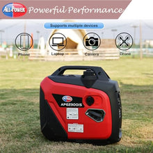 ALL-Power 2000W Peak Power Inverter Generator, 18kg Lightweight, Rating 1800W Portable Power Station for Home Emergency Backup, Camping, Small Appliances (Model: 2002001)