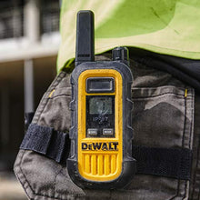 DEWALT DXFRS300 Heavy Duty Walkie Talkies Waterproof Rechargeable Yellow 48 Pack