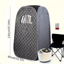 POGHDBXA Sauna Accessories, Home Full Body Steam Sauna Room Minimalist Portable Tent Household Family Use Spa Sweat Simple Cabin