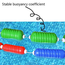 GRRICEPL Pool Lane Dividers, Buoy Ball Float Lines, Swimming Pool Lane Marker Rope, Preassembled Pool Rope, Floating Cordon Pool Safety Divider with Floats (Color : 9cm/Multi-Colored-A, Size : 10m)