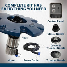 Airmax EcoSeries Floating Fountain Kit, 1/2 HP, 200' Power Cord