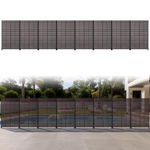 Trygoal 72" Privacy Screen Outdoor Privacy Fence Panel for Patio