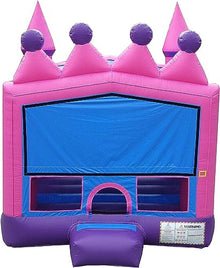 JumpOrange Commercial Inflatable Princess Tiara Bounce House 13'x13'