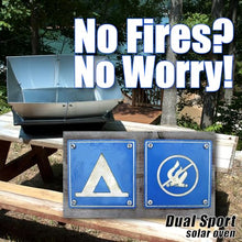 Dual Sport Solar Oven - Portable Outdoor Cooker for Camping, Boating & Emergency - Dual Pot, NO Glass to Break, Over 25,000 Distributed Worldwide, Complete Kit