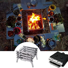 NEWCES Safety Certification Multi-Purpose Barbeque Grill Charcoal Barbecues BBQ Grill Stainless Steel BBQ Grill Rack Outdoor Smoker BBQ Grill for Camping Bonfire/Yard Heating/Barbecue