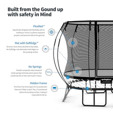 Springfree Jumbo Oval Trampoline 12x19 ft Black