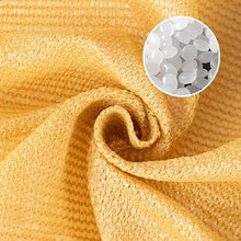 PIPRE Waterproof Sun Shade Sail 40' x 48' Yellow Rectangle UV Block Sunshade for Backyard Yard Deck Patio Garden Outdoor Activities and Facility(We Make Custom Size)