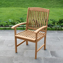 Cambridge Casual Caterina Teak Wood 6-Piece Outdoor Dining Set with Bench
