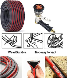 DSWMY Garden Hose reels Hose Reels,Washer Reel, Removable Or Wall/Floor Mounted Retractable Garden Hose Storage Holder, Durable Metal Hose Reel for Watering Plants Clean The Floor(Rack+40m Hose)