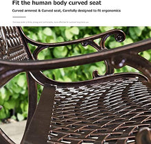 ERoomQ Outdoor Garden Bench Garden Bench Outdoor Patio Bench Park Terrace Bench Retro Garden Bench Decorative Lawn Bench for Porch,Lawn,Yard