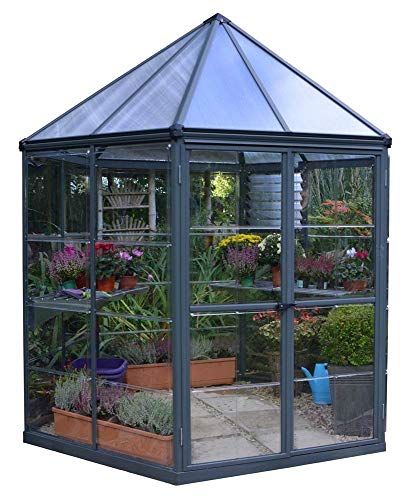 Palram Canopia Oasis Greenhouse 7' x 8' x 9' Gray