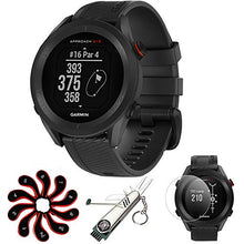 Garmin Approach S12 GPS Golf Watch Black Bundle