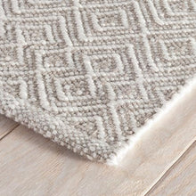 Dash & Albert Annabelle Indoor/Outdoor Area Rug 9' x 12' Grey
