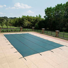 Blue Wave Rectangular In Ground Pool Safety Cover - Green