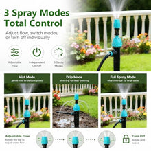 Push to Fit Drip Irrigation Sprinkler, Custom Length Watering Tube Kit