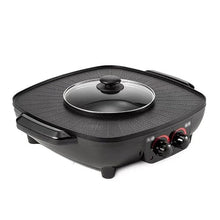 Round Barbecue Stove Household Electric Barbecue Pot Plate Smokeless Non-stick Grill
