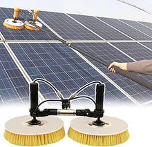 EAGLEG Electric Water Fed Pole Kit, Outdoor Window Glass Solar Panel Cleaning Brush, Extendable Pole Water Fed Pool Cleaning Brush,3.5M