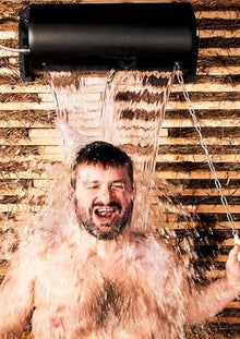 Sauna SPA Bath Shower Bucket 15 L Accessories for Waterfall Water Indoor and Outdoor Supplies Russian Pool Banya Stainless Steel Сауна Баня