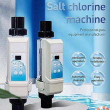 SciAza Salt Water Pool Chlorinator System with Salinity Display, 8/12/16/20 G/H Saltwater Pool System, Salt Cell Suitable for Pools,Salt Chlorine Generator System Salt Cell for Home Pool,20g/h