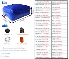 Large Capacity Soft Water Bag Bathtub Water Bladder/ Emergency Cube/ Water Sac for Outdoor Home Agricultural Irrigation, 5000 2600 2300 2100 1500 1300 1000 800 500 400 200 140 100 50 29 Gallon Water T