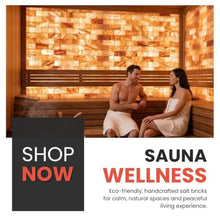 Himalayan Pink Salt Tiles 8x4x1 Pack of 30, Natural Himalayan Salt Bricks for Sauna Walls, Spa, Salt Wall Panels, DIY Home Decor