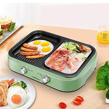 Multifunctional Korean Smoke Free Dormitory, Grilled Hot Pot, Barbecue, Household Electric Grill, Baking Machine