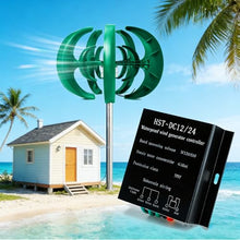 HYZHANHONG 10000W High Power Vertical Wind Turbine with MPPT Controllercommercial Wind Generator for Farm Industrial Backup(12V-220V),48V