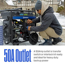 Westinghouse 18000 Peak Watt Dual Fuel Home Backup Portable Generator, Remote Electric Start, Transfer Switch Ready, Gas & Propane Powered, CO Sensor