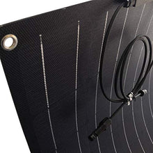 AUECOOR 800W (8pcs 100 Watt) Flexible Solar Panel Kit with 2000W Pure Sine Wave Inverter for for RV, Boat, Cabin,Trailer, Other Off Grid Applications12/24 Volt Battery Systems