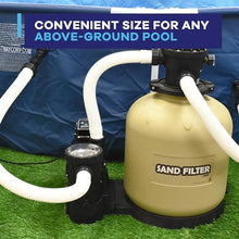 GAME | 16-Inch Sand Filter System | 0.75 HP Pump | 3698 GPH