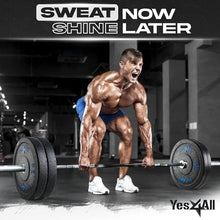 Yes4All Bumper Plate Olympic Weight Plates 45 LBS - G. 10x45lb