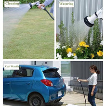 Heavy Duty Water Hose Holder, Portable 30M/100FT Hose Reel Box with Hose, Hose Reel Cart with Handle, Complete with Hose Guide, Nozzle, Fittings and Accessories, Easy for Garden Cleaning and Watering,