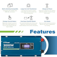 ExpertPower 5KWH 12V Solar Power Kit | LiFePO4 12V 200Ah, 600W Solar Panels, 40A MPPT Solar Charge Controller, 3KW Pure Sine Wave Inverter Charger | RV, Trailer, Camper, Marine, Off Grid