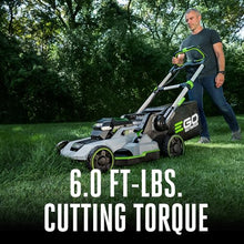 EGO Power+ Electric Lawn Mower, Self-Propelled Cordless with Touch Drive, Includes 56V 7.5Ah Battery and Rapid Charger – LM2125SP