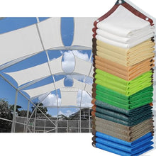 HQQMNY Awning Sun Net with Eyelets 90% Shading Rate Shade Net Garden Umbrella Privacy Screen for Garden Plants Greenhouse(White,13m x 16m)