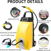 High Pressure Steam Washer Jet Washer, Power Wash 2500W With Accessories, 6-in-1 Multipurpose Portable Steamer, 110℃/230°f High-Temperature Steam, For Grout, Floors, Windows, Car