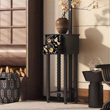 YXIANG56Q Plant Stand Living Room with Drawer Tall Stand Display Rack, French Vintage Storage Decorative Flower Shelf Flower Stand