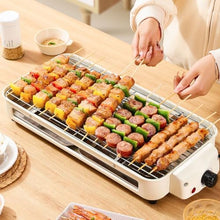 Electric Grill Indoor Smokeless Portable Food Barbecue Grill Smokeless Portable Stove(E)