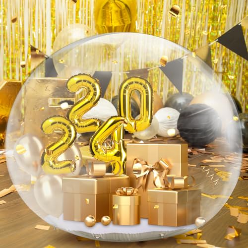 awesmflate 10FT Inflatable Snow Globe Bubble Tent Clear
