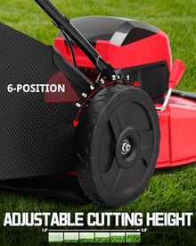 40V 21" Cordless Lawn Mower + 13" String Trimmer & Edger