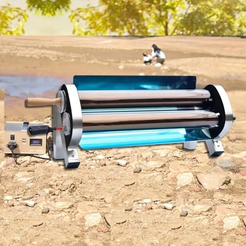 Solar Powered Camping Grill, Portable Solar Cooker, 2.6L Solar Oven for Outdoor Barbecue, Camping, Hiking, Clean Energy with Dual Tube for Cooking & Heating