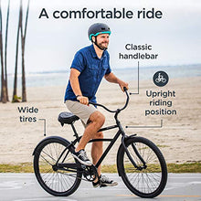 Schwinn Huron Adult Beach Cruiser Bike 26-Inch Black