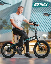 Gotrax R1 20" Folding Electric Bike 40 Miles Range 48V 350W White
