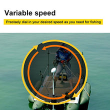 AQUOS Haswing 12V 55LBS 48-Inch Bow Mount Trolling Motor with Remote Control White 48