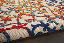 Nourison Aloha Indoor/Outdoor Multicolor Area Rug 10' x 14'
